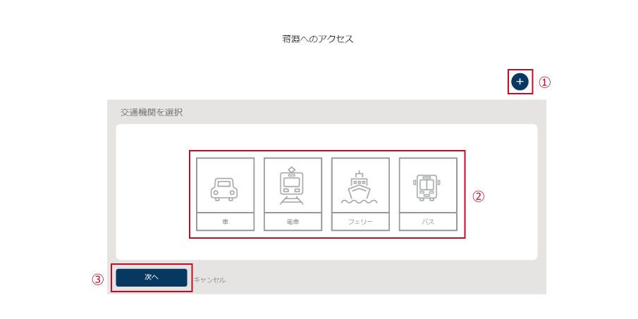 地域アクセス追加